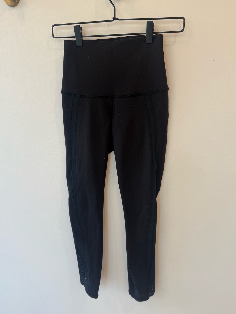 lululemon athletica Wunder Under Contrast Tights with Mesh Panel